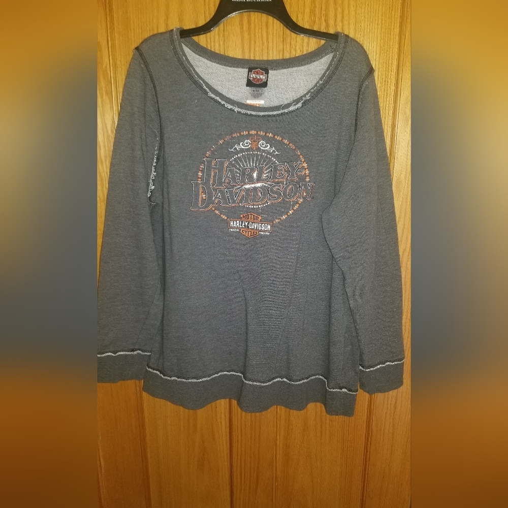 Harley Davidson Womens XXL LS Shirt